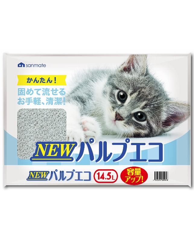 サンメイト NEWパルプエコ 14.5L（4523294009048）｜猫用品（猫用品