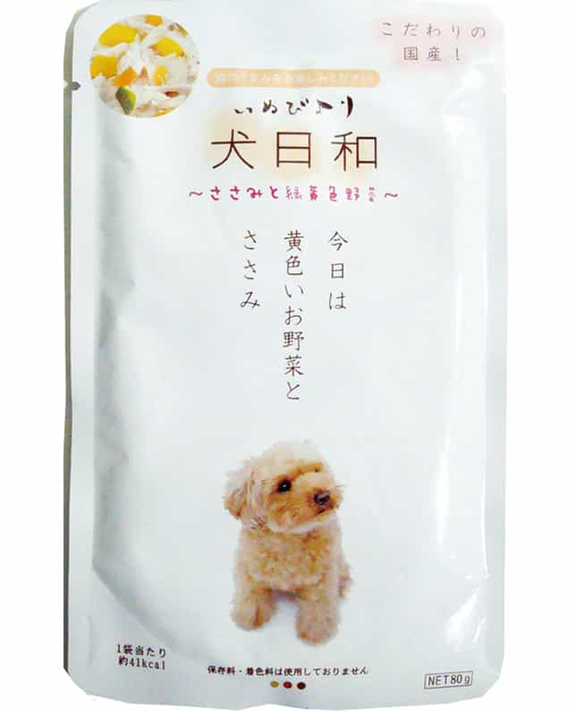 わんわん 犬日和レトルト ささみと緑黄色野菜 80g（4532066003825）｜犬フード・おやつ（犬フード・おやつ）｜ペット総合通販サイト  ペテモオンラインストア「しあわせも、たいへんも、ずっと、いっしょに。」