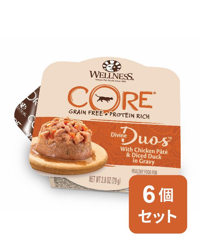 セット品】ウェルネス ディバインディオ チキンパテ&角切りダック 79g