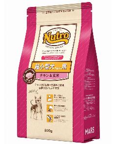 ニュートロ ナチュラルチョイス 超小型犬4kg以下用 エイジングケア チキン＆玄米 800g