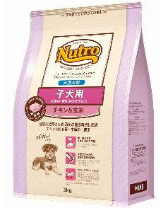 ニュートロ ナチュラルチョイス 子犬用 妊娠中・授乳中の母犬にも 大型犬用 チキン&玄米 3kg