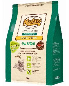 ニュートロ ナチュラルチョイス ラム＆玄米 超小型犬～小型犬用 エイジングケア 3kg