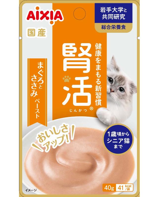アイシア 腎活 まぐろとささみペースト（4580101262034）｜猫