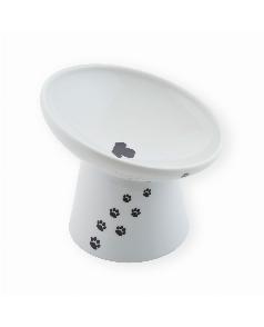 えるも 様 傾斜 犬 猫 ペット用 フード テーブル (1穴タイプ
