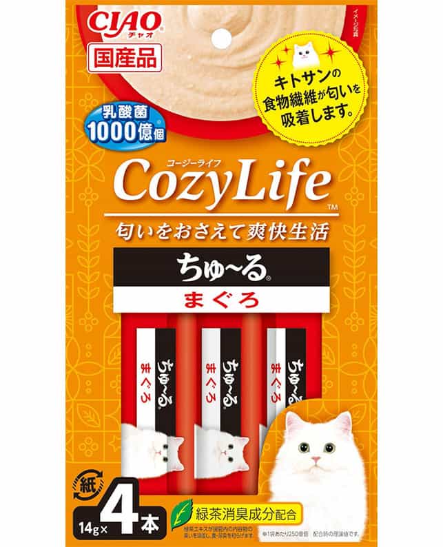 いなば CIAO Cozy Lifeちゅ～る まぐろ 14g×4本（4901133291678）｜猫 ...