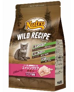 ニュートロ キャット ワイルドレシピ エイジングケア チキン シニア猫用 1kg