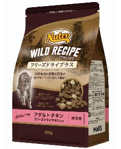ニュートロ キャット ワイルドレシピ フリーズドライプラス アダルト チキン 成猫用 400g