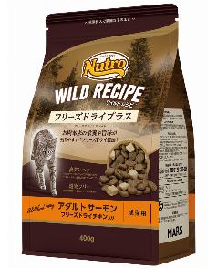 ニュートロ キャット ワイルドレシピ フリーズドライプラス アダルト サーモン 成猫用 400g