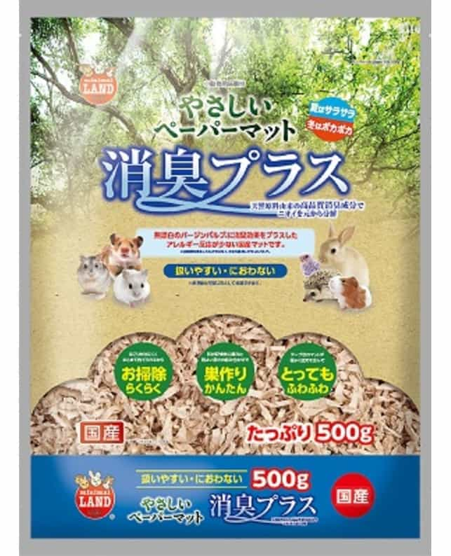 マルカン やさしいペーパーマット 消臭プラス ５００ｇ（4906456577270