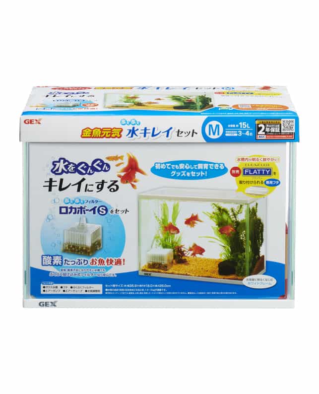ジェックス 金魚元気 ぶくぶく水キレイセットM(4972547041197 ジェックス 金魚元気 ぶくぶく水キレイセットM(4972547041197