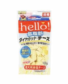 ドギーマンハヤシ hello!低脂肪ﾀﾞｲﾔｶｯﾄﾁｰｽﾞ 100g（4976555820201