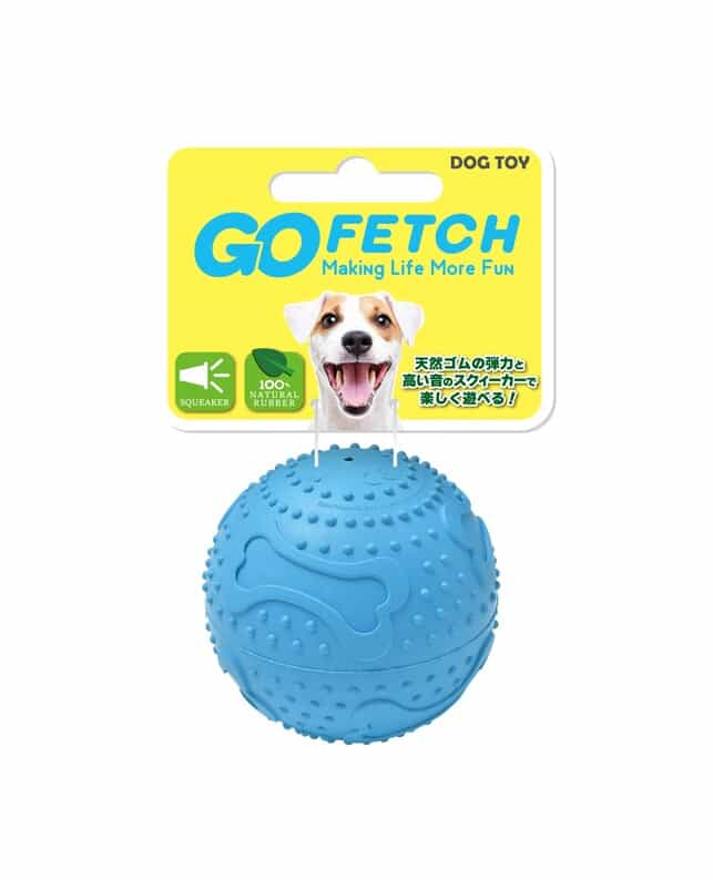 取り寄せ品】プラッツ GO FETCH ﾎﾞｰﾝﾌﾟﾘﾝﾄﾎﾞｰﾙSﾌﾞﾙｰ（4979007753218