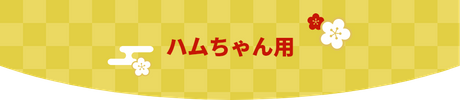 ハムちゃん用