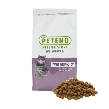 PETEMO 猫用食事療法食　下部尿路ケア 500g